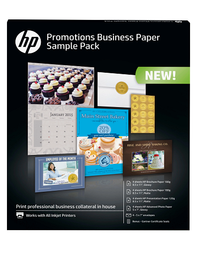 HP Promotions Business Paper Sample Pack
