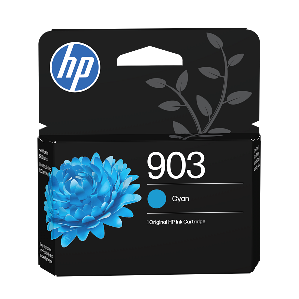 HP 903 Cyan EMEA Ink Cartridge T6L87AE #LS1