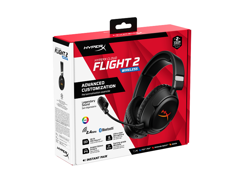 オーディオ機器 F*n様 未開封 HyperX Cloud II Core Wirelessワイ