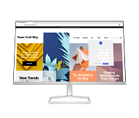 HP Series 5 23.8 inch FHD White Monitor - 524sw
