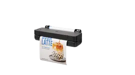 HP DesignJet T210 24” Large Format Poster Printer & Plotter, Up to 1 Year of Ink Included, Easy Click to Print Posters with Professional Quality