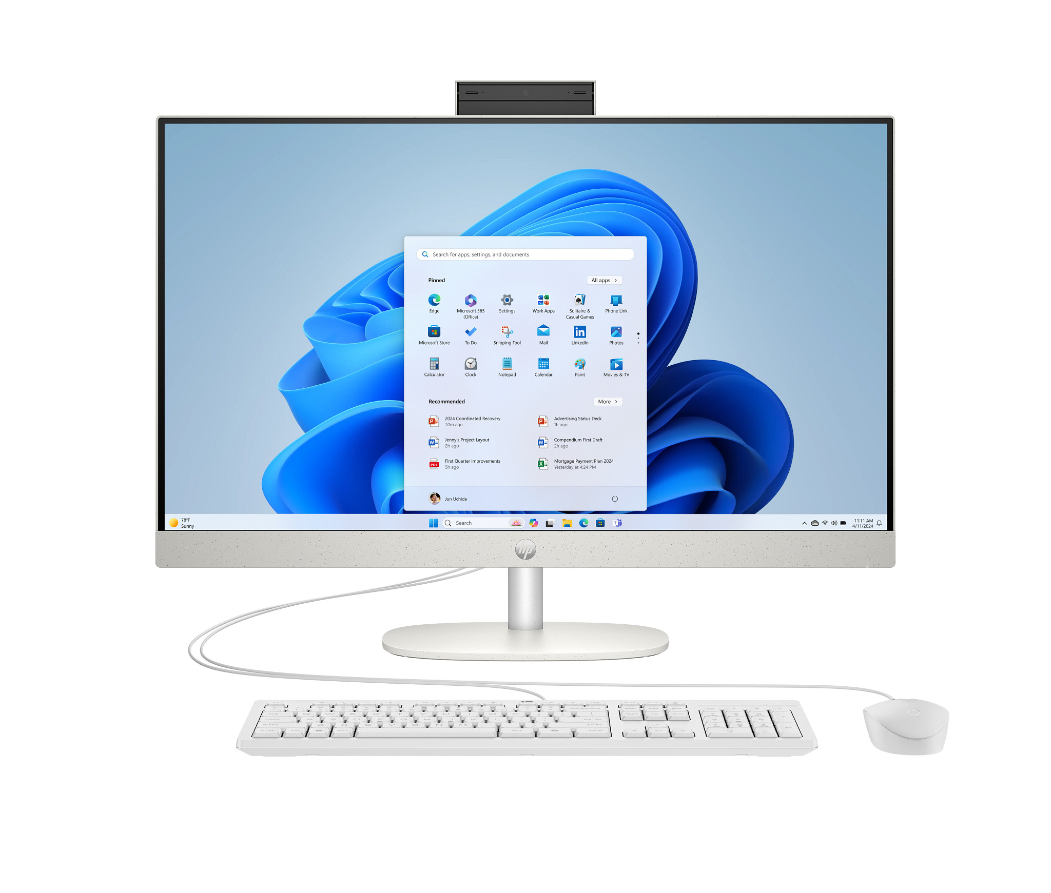 HP All-in-One Desktop AI 27-cr2057c PC