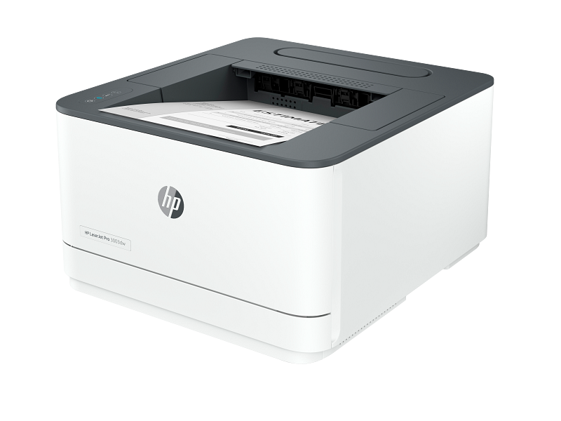 HP LaserJet Pro MFP 3003dw Medium Basalt Catalog, Front Left with output