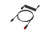 HP 6J679AA HyperX USB-C szürke-fekete spirálkábel