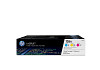HP 126A CF341A három darabos kiszerelésű cián bíbor sárga eredeti toner / festékkazetta LaserJet CP1025 M175 M275 nyomtatókhoz (3*1000 old.)