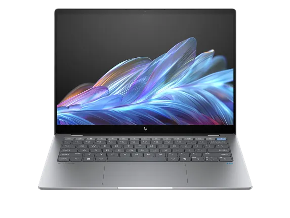 HP Home Laptop PCs, HP OmniBook X Laptop 14, Windows 11 Home, 14", Touch screen, Qualcomm® Snapdragon®, 16GB RAM, 1TB SSD, 2.2K, Meteor silver