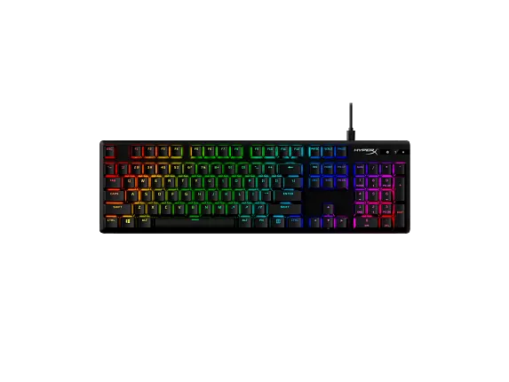 Series 6 of 7 HyperX Gaming Keyboards, HyperX Alloy Origins PBT HX Aqua Gaming Keyboard