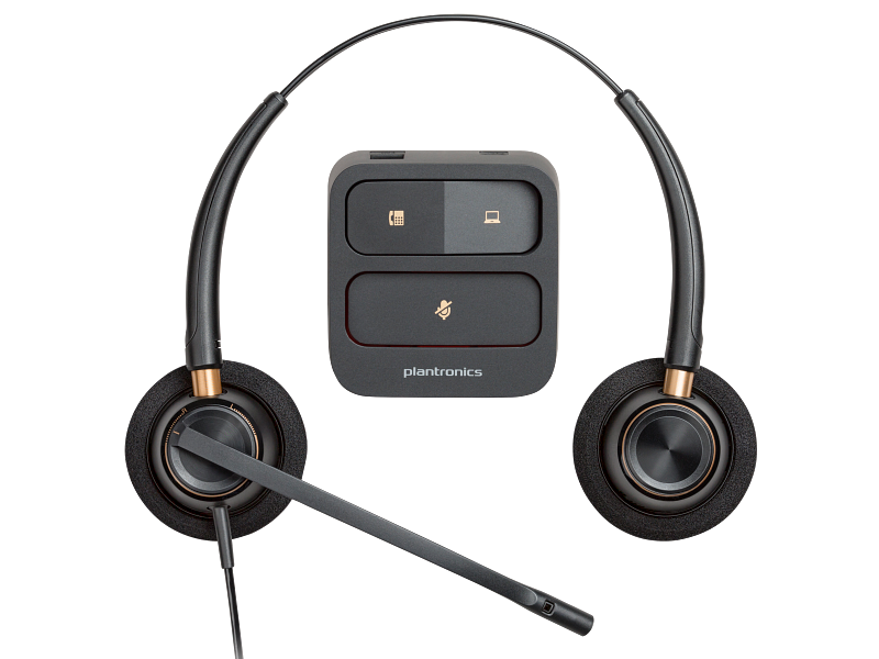 MDA100 and the Poly EncorePro 520 - Top View