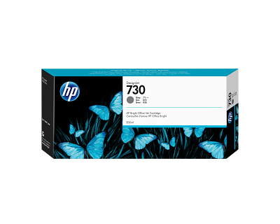 HP 730 300-ml Gray DesignJet Ink Cartridge