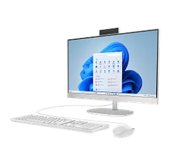 HP All-in-One Desktop Next Gen AI 24-ct2055m PC, Windows 11 Home, 23.8", AMD Ryzen™ AI 5, 16GB RAM, 512GB SSD, FHD, Shell white