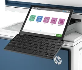 HP Color LaserJet Enterprise Flow MFP 5800zf, AI-enabled