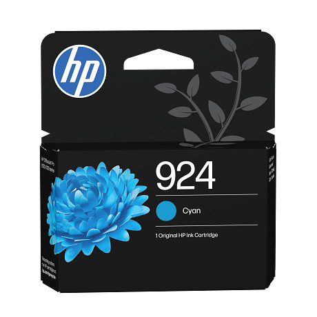 HP 4K0U3NE 924 ciánkék eredeti tintapatron OfficeJet 8120 8122 8125 8130 8132 8135 (400 old.)