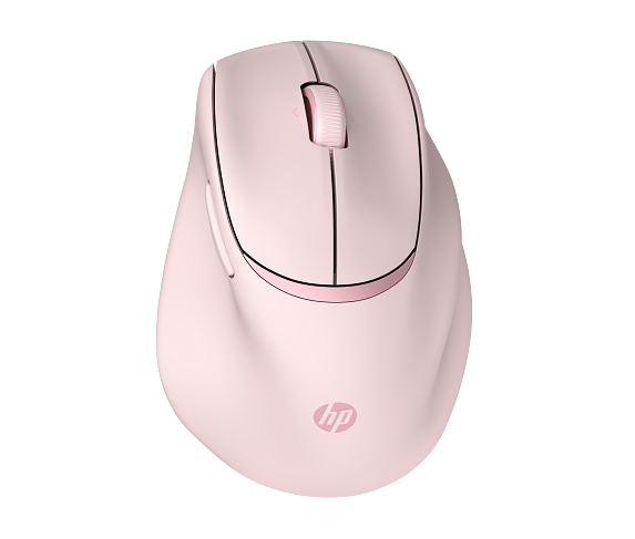 HP Tilt Ergonomic Pink Mouse 720M