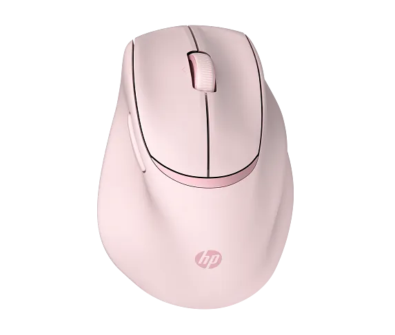HP Tilt Ergonomic Pink Mouse 720M