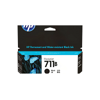 HP 711B 38-ml Black DesignJet Ink Cartridge