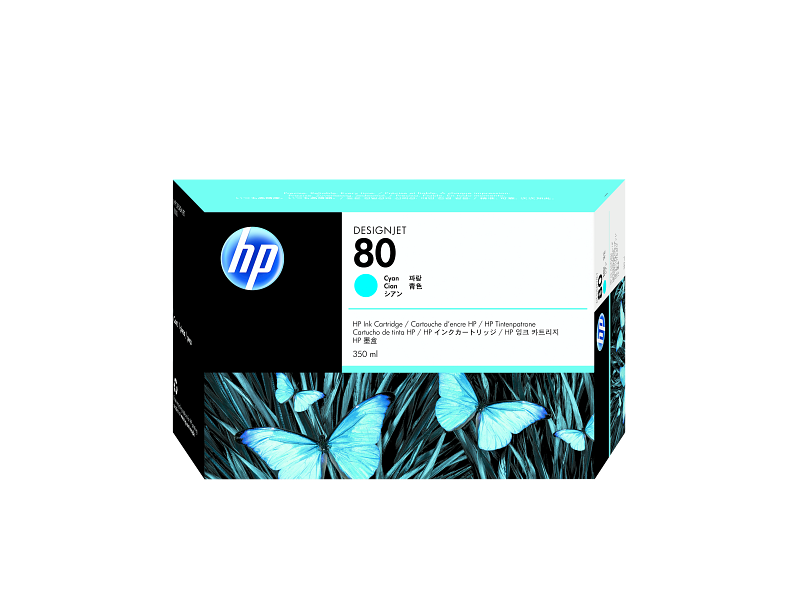 HP80 C4821A シアン（c4821a） Amazon.co.jp: HP 80 純正 プリント