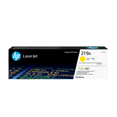 HP 219A W2192A sárga eredeti LaserJet tonerkazetta 3202 3302 nyomtatókhoz (1200 old.)
