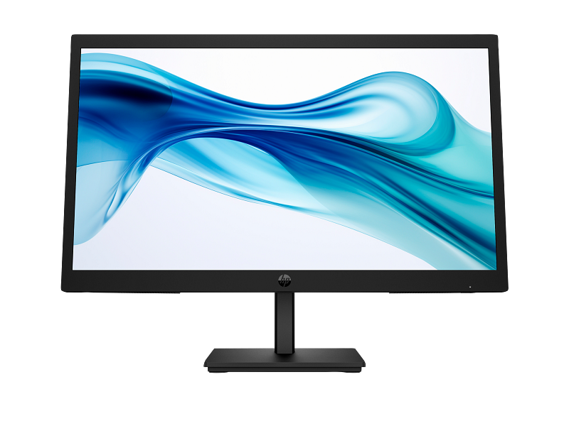 HP Series 3 Pro 21.45 FHD Monitor - 322pv Black Coreset ScrnSS Front WhiteBG