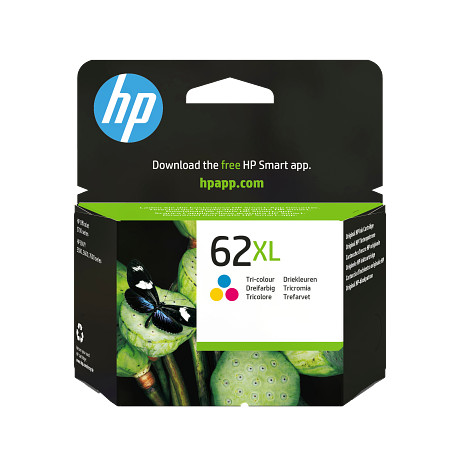 HP 62XL háromszínű tintapatron eredeti C2P07AE ENVY 5540 5640 7640 OfficeJet 5740 (415 old.)