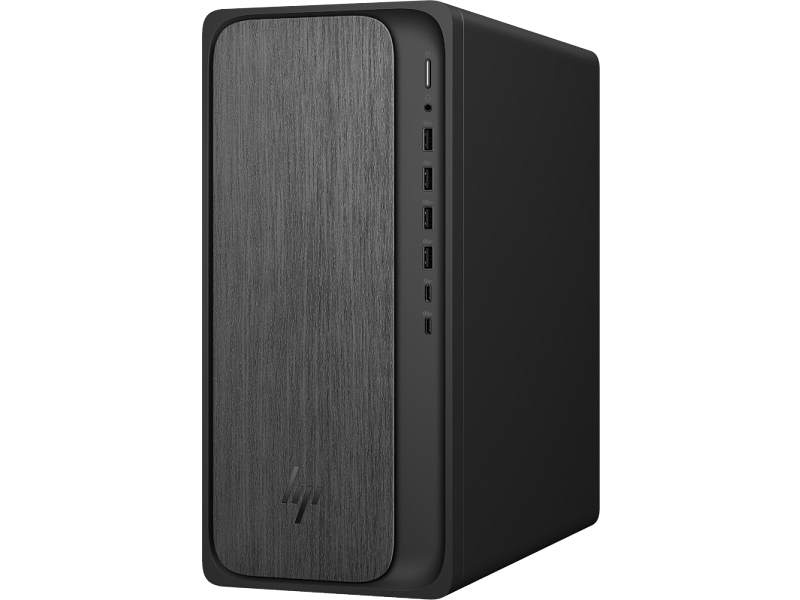 25C1_OmniDesk_16L_FF_Jet Black_Gray Wood_CoreSet_FrontLeft_M2937354