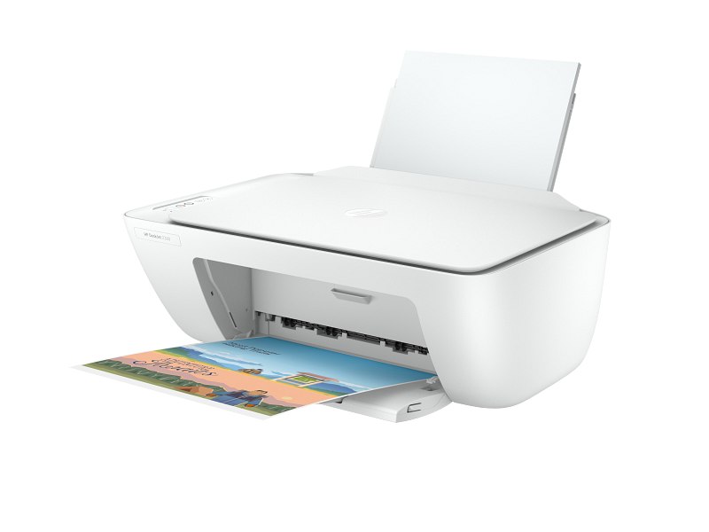 HP DeskJet 2320 Series All-in-One OOV White Left facing
