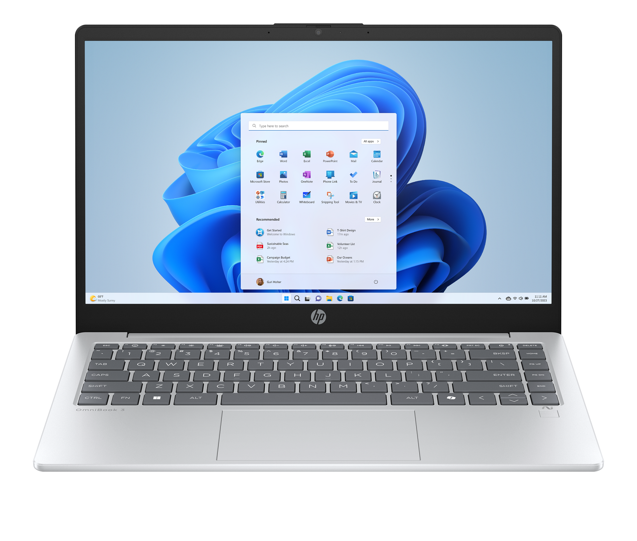 HP OmniBook 3 Laptop Next Gen AI 14-ha0000AU