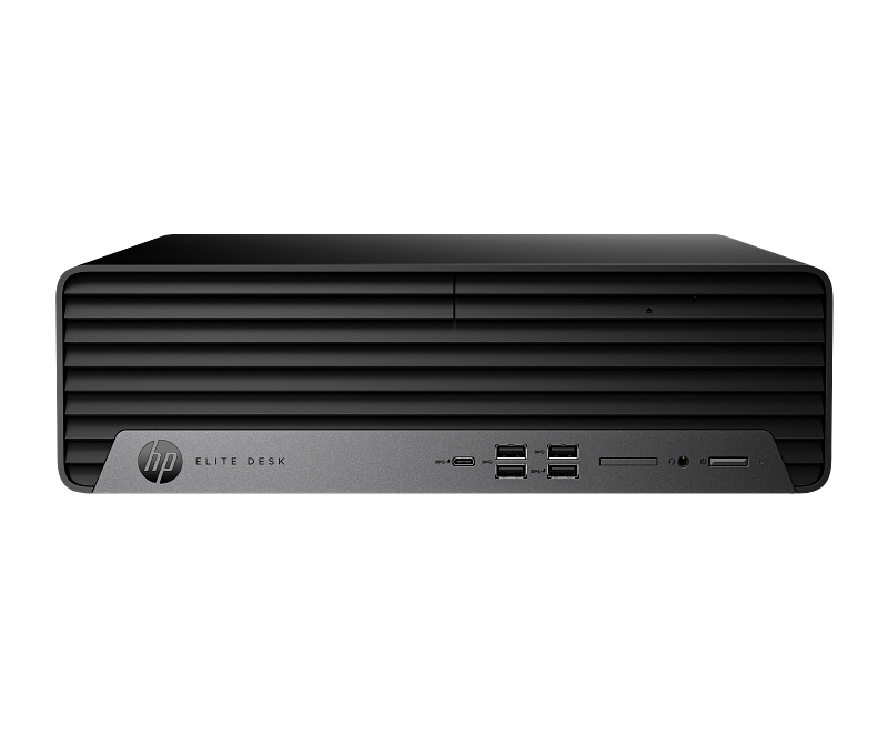 HP Elite SFF 800 G9 Desktop PC Refresh -2024 GravityGrey ODD CoreSet Horizontal WhiteBG Front