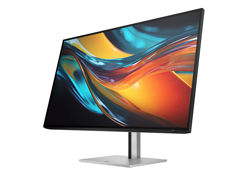HP Series 7 Pro 31.5 Inch 4K Thunderbolt 4 Monitor-732pk PikeSilver CoreSet FrontLeft WhiteBg