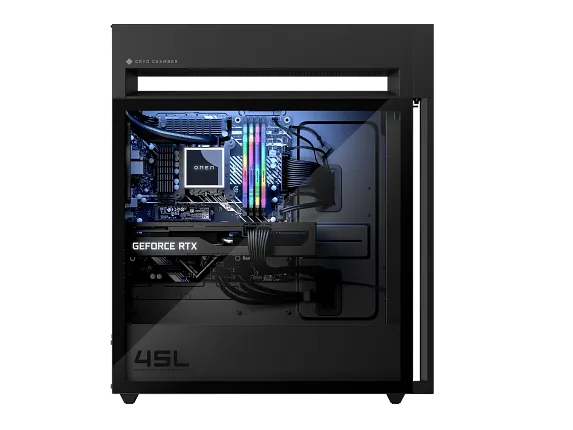Series 4 of 4 HP Home Desktop PCs, OMEN HP 45L Gaming Desktop GT22-3000t PC