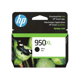 HP 950XL High Yield Black Original Ink Cartridge, CN045AN#140