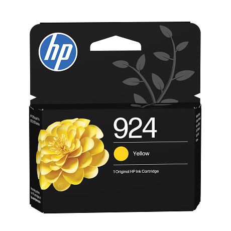 HP 4K0U5NE 924 sárga eredeti tintapatron OfficeJet 8120 8122 8125 8130 8132 8135 (400 old.)