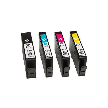 HP 912XL 3YL84AE fekete tintapatron eredeti 3YL84AE OfficeJet Pro 8010 8020 8022e 8030 (725 old.)