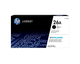 HP 26A Black Original LaserJet Toner Cartridge, CF226A