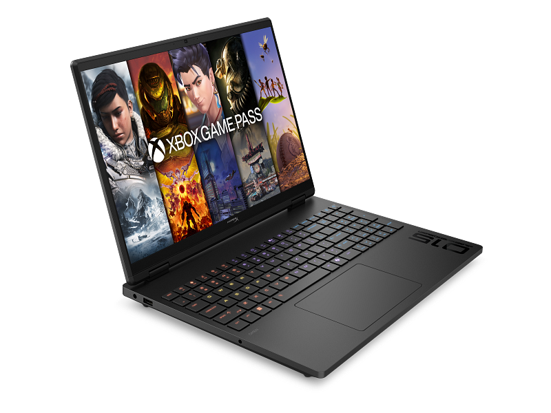 HyperX OMEN 15 inch Gaming Laptop PC 15-ga0000_Product_Shadow black_Product Only_Right facing