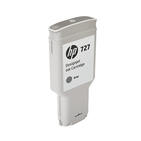 HP 727 szürke tintapatron eredeti F9J80A T920 T930 T1500 T1530 T2500 T2530 300 ml