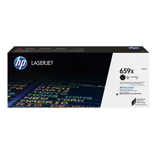 HP 659X Black High Yield Toner Cartridges W2010X W2010-00010b EMEA