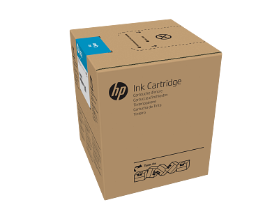 HP 882 5-liter Cyan Latex Ink Cartridge