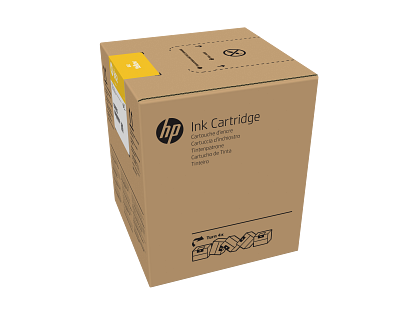 HP 882 5-liter Yellow Latex Ink Cartridge