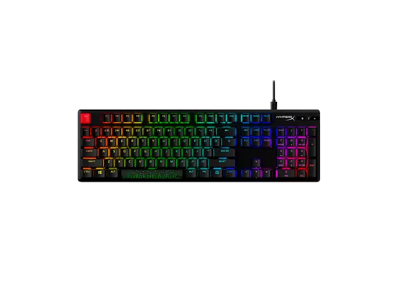 HyperX Gaming Keyboards, HyperX Alloy Origins PBT HX Red Gaming Keyboard
