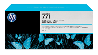 HP 771 775-ml Photo Black DesignJet Ink Cartridge