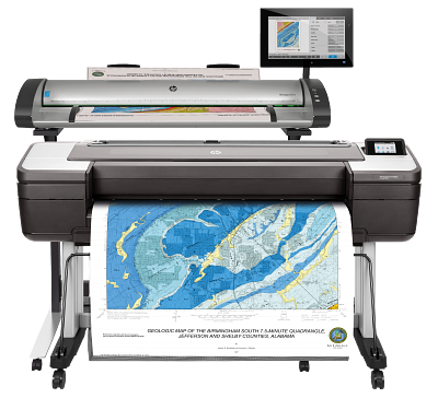HP DesignJet T1700dr 44-in Printer