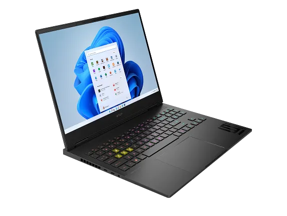 Series 6 of 9 HP Home Laptop PCs, OMEN Transcend Laptop 16-u0097nr, Windows 11 Home, 16", Intel® Core™ i7, 16GB RAM, 1TB SSD, NVIDIA® GeForce RTX™ 4070, WQXGA, Shadow black