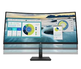 HP P34hc G4 WQHD USB-C Curved Monitor