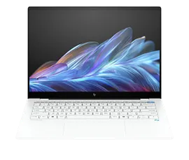 HP OmniBook X Laptop 14-fe0097nr 14", Touch screen, Windows 11 Home, Snapdragon®, 16GB RAM, 1TB SSD, 2.2K, Ceramic white