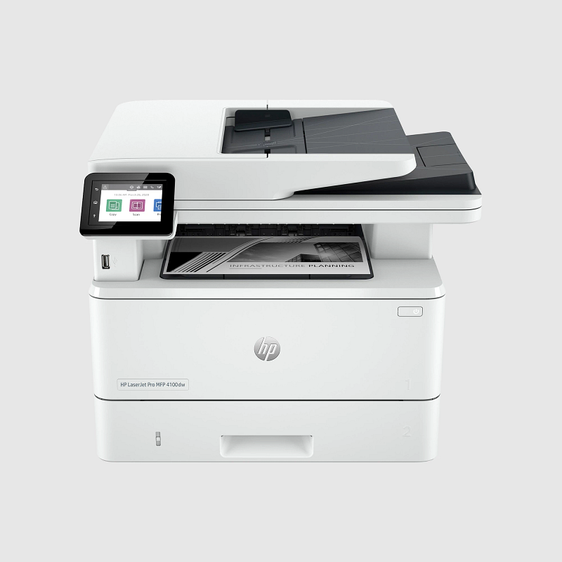HP 4103dw - Prednji pogled