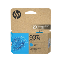 HP 937e EvoMore Cyan Original Ink Cartridge