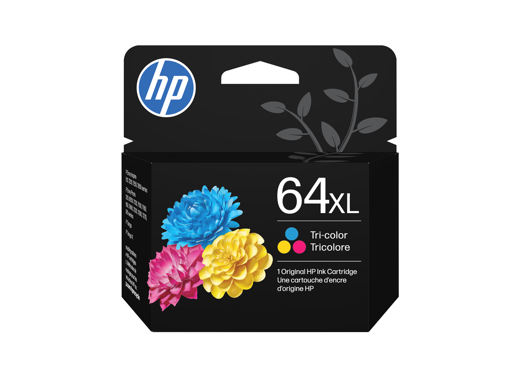 HP 64XL Tri-color Original Tintenpatrone mit hoher Reichweite, ~415 Seiten, N9J91AN#140 - Bild 1 von 7