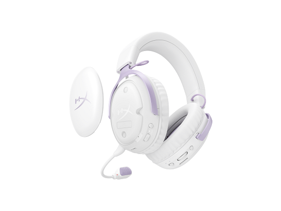 HyperX Cloud III S - Wireless Gaming Headset (White/Pink)
