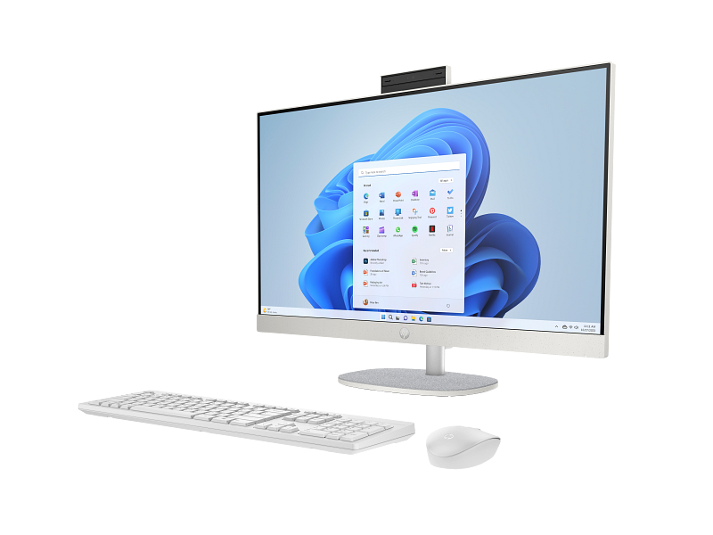 23C1-INTEL-OPP-Maokong 27 ShellWhite T NT HAS CaptainCrunchWireless Win11 CoreSet FrontLeft CamUp Wh