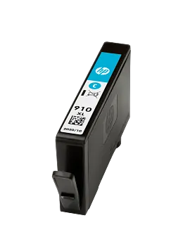 HP 910XL High Yield Cyan Original Ink Cartridge, 3YL62AN#140